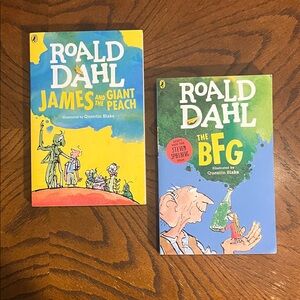 Roald Dahl kids books | set of 2 illustrated novels